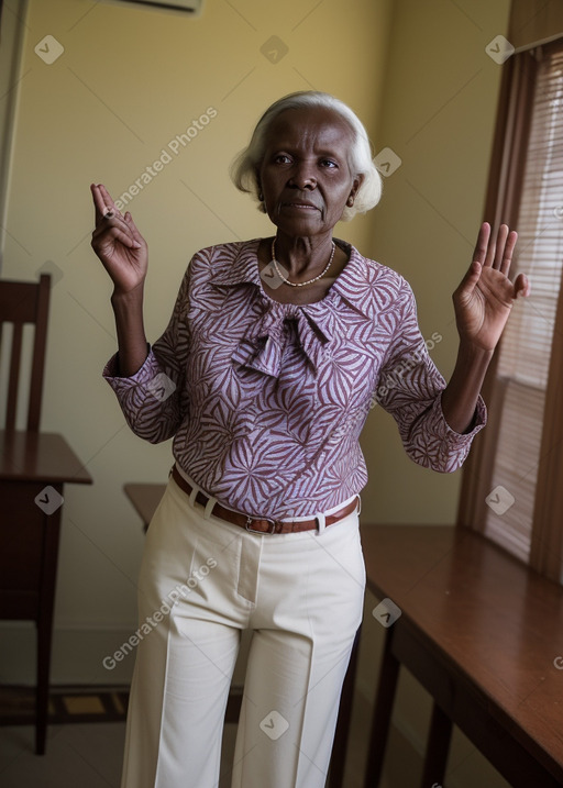 Kenyan elderly female 