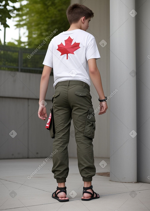 Canadian teenager male 