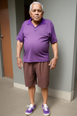 Panamanian elderly male with  brown hair