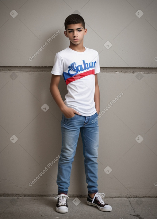 Cuban teenager boy 