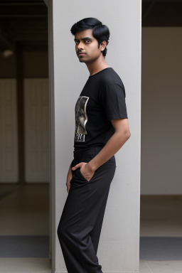 Bangladeshi adult male with  black hair