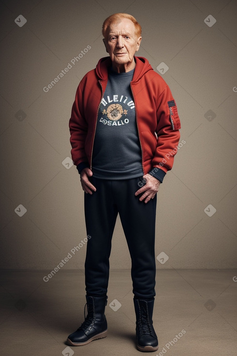 Chilean elderly male with  ginger hair