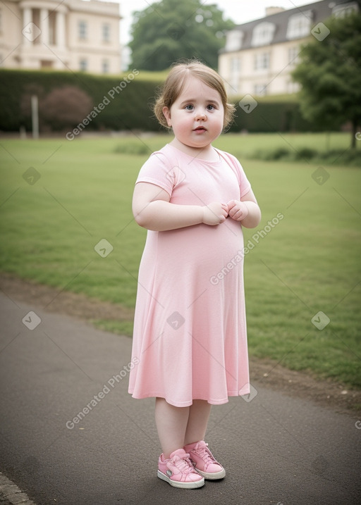 British infant girl 