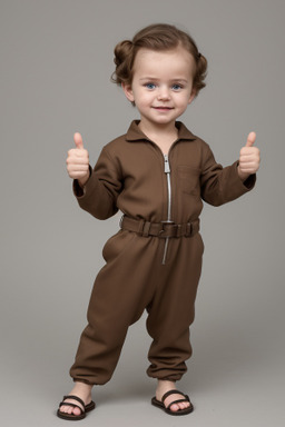 Hungarian infant boy with  brown hair