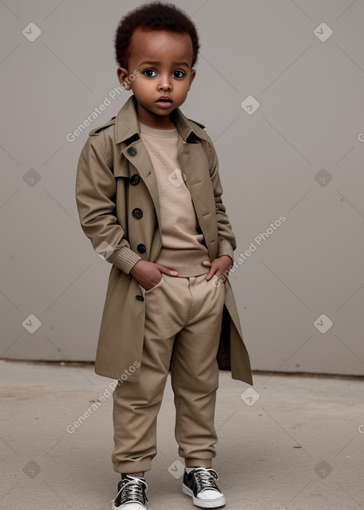 Somali infant boy with  ginger hair