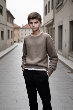 Croatian teenager boy 