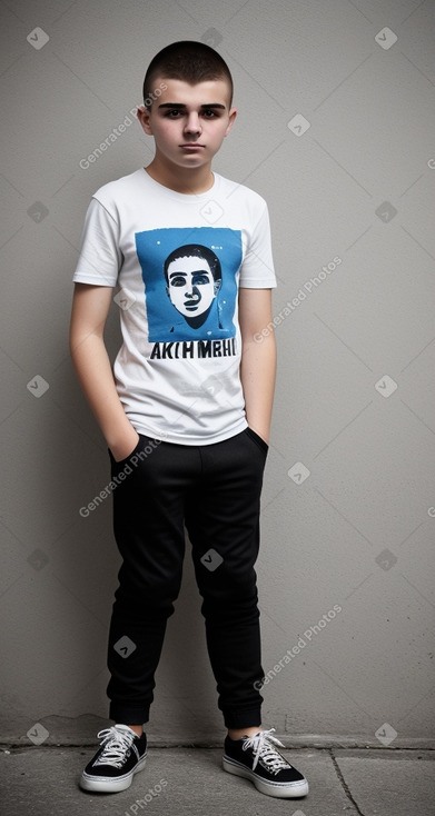 Albanian teenager boy 