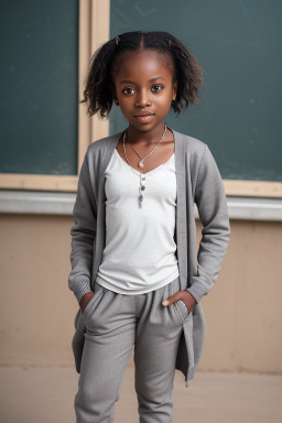 Senegalese child female with  gray hair