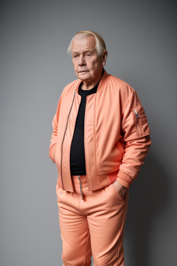 Danish elderly male with  blonde hair