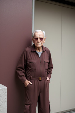 Slovenian elderly male with  brown hair