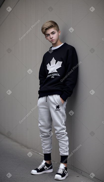 Canadian teenager boy 