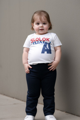 Slovak infant girl 