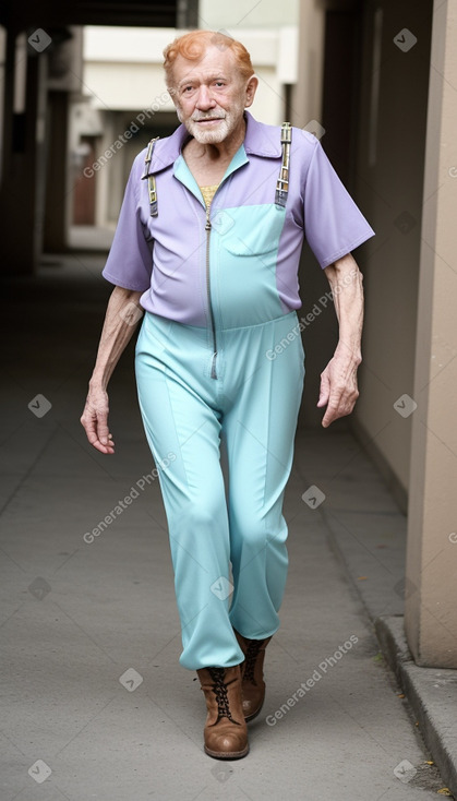 Guatemalan elderly male with  ginger hair