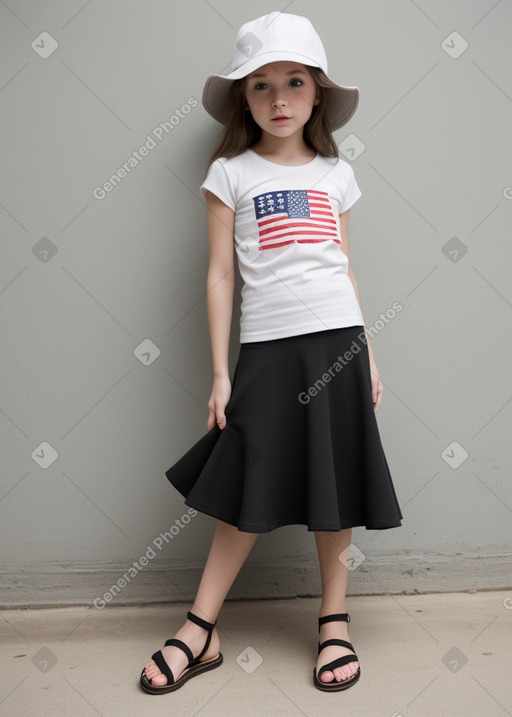 American infant girl 