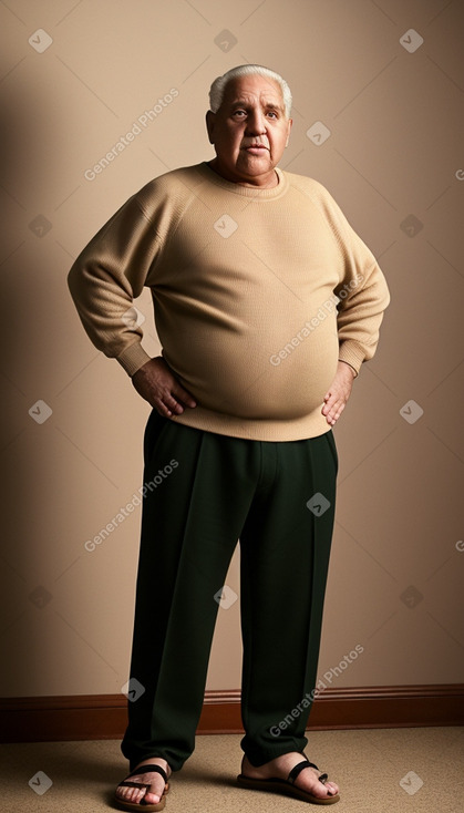 Moroccan elderly male with  ginger hair