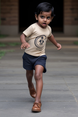 Sri lankan infant boy with  brown hair