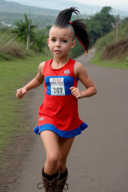 Costa rican child girl 