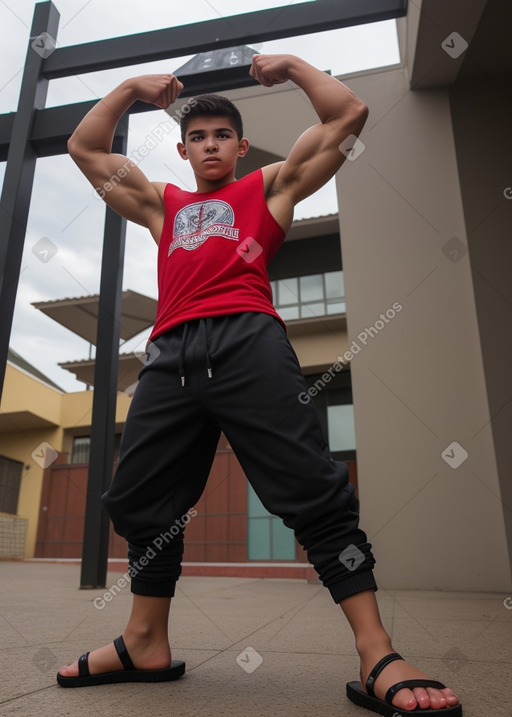 Paraguayan teenager boy 