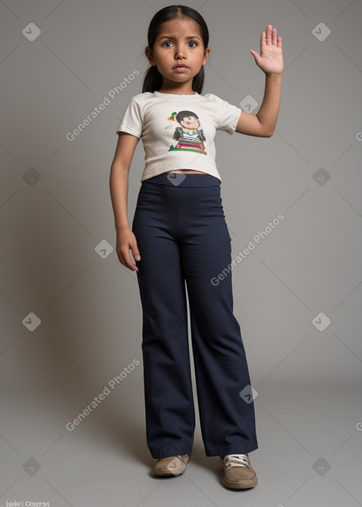 Bolivian infant girl 