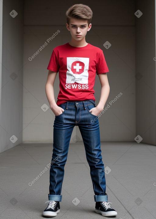 Swiss teenager boy 