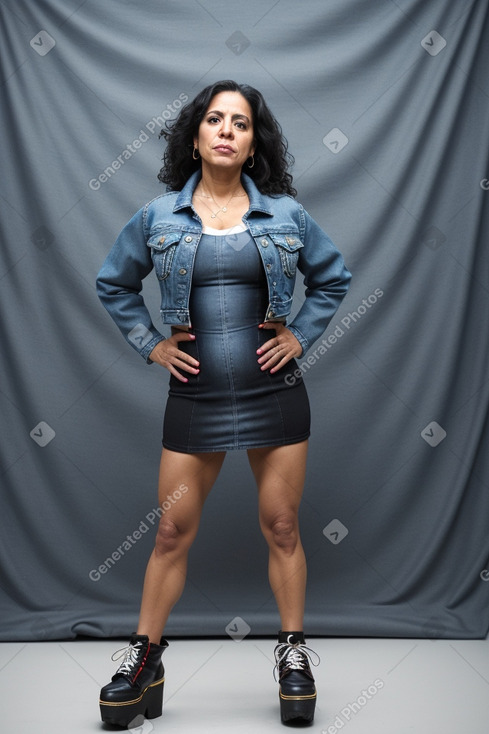 Venezuelan 45 years female with  black hair