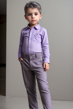 Israeli infant boy with  gray hair