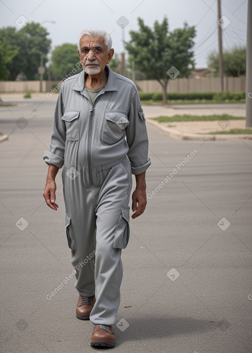 Iraqi elderly male with  gray hair