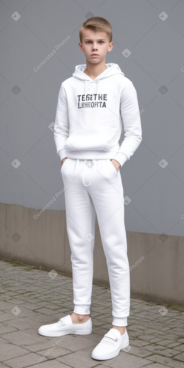 Estonian teenager boy 