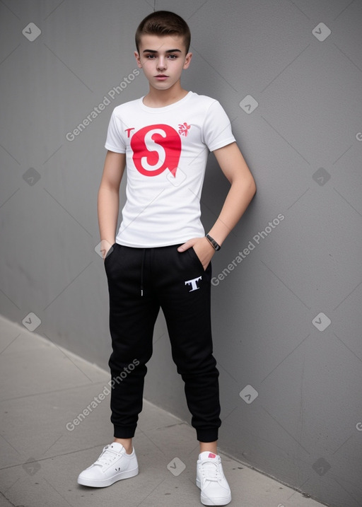 Albanian teenager boy 