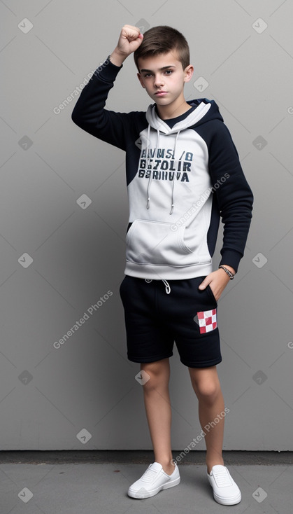 Croatian teenager boy 