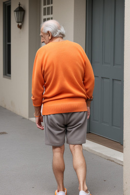 Greek elderly male with  gray hair