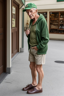 Austrian elderly male with  brown hair