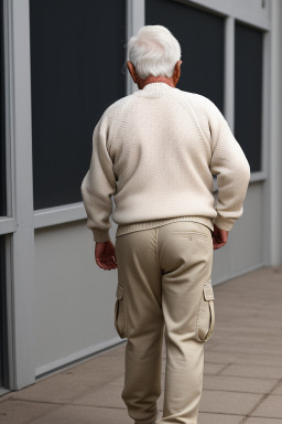 Colombian elderly male with  white hair