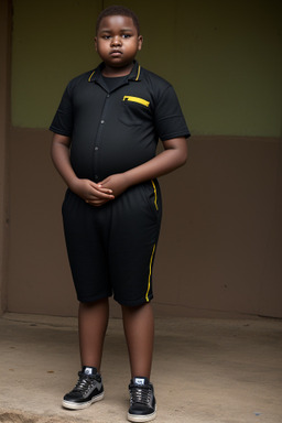 Tanzanian teenager boy with  ginger hair