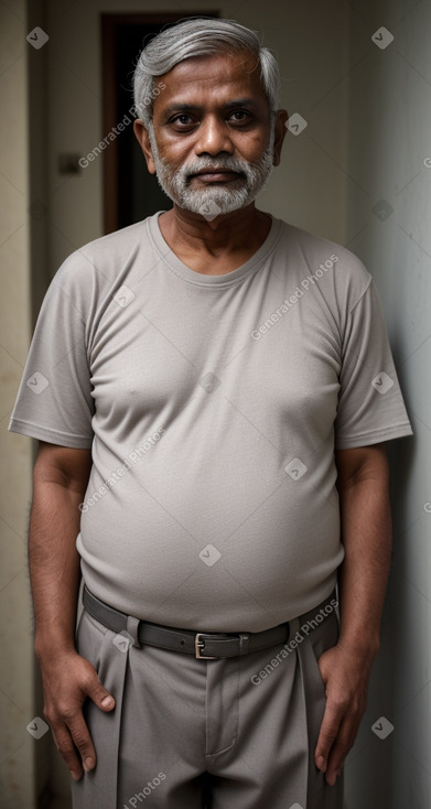 Bangladeshi middle-aged male with  gray hair