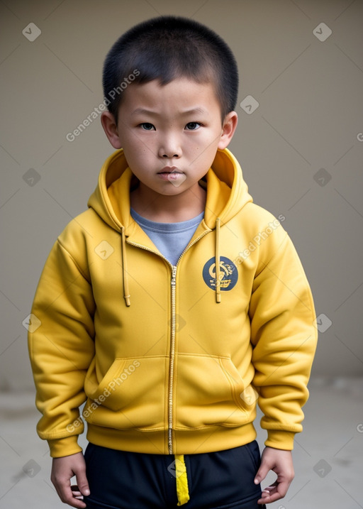 Mongolian child boy 