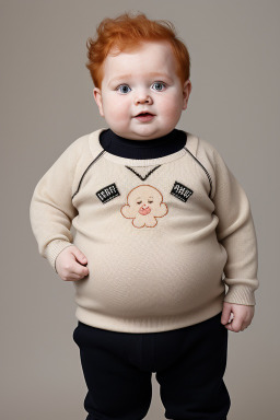 Lithuanian infant boy with  ginger hair