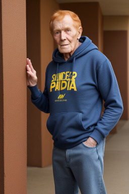 Zimbabwean elderly male with  ginger hair