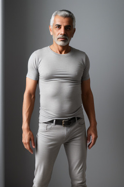 Tunisian 45 years male with  gray hair