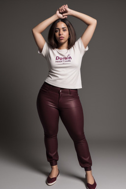 Dominican adult non-binary with  brown hair