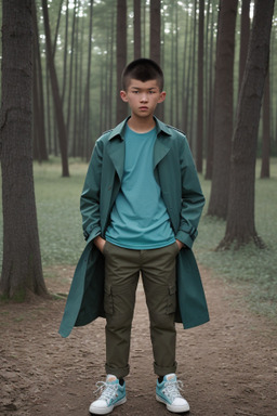 Mongolian teenager boy 