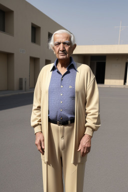 Kuwaiti elderly male with  blonde hair