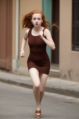 Cuban young adult female with  ginger hair