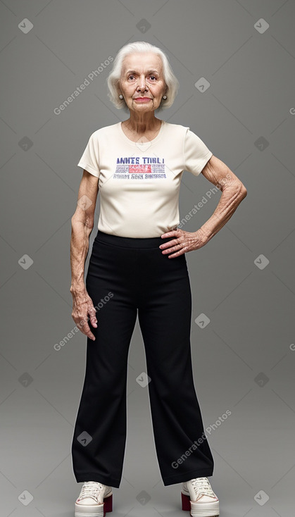 American elderly female 