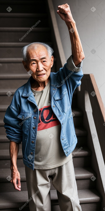 Mongolian elderly male 