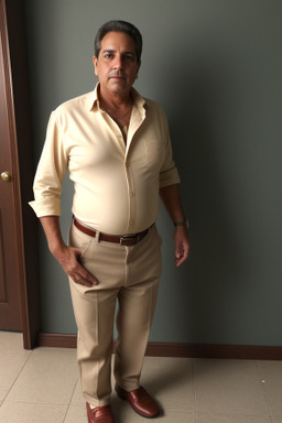 Cuban 45 years male with  brown hair