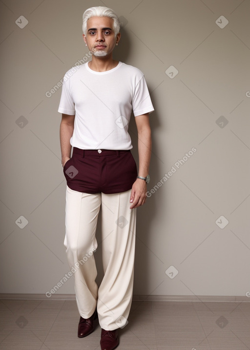 Yemeni adult male with  white hair