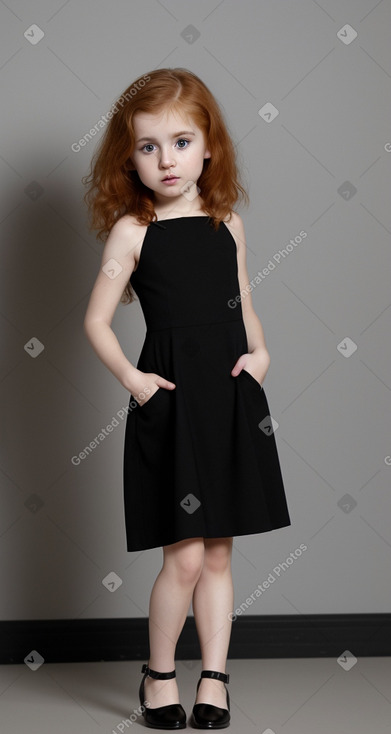 Bulgarian infant girl with  ginger hair