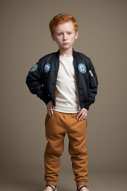 Guatemalan child boy with  ginger hair