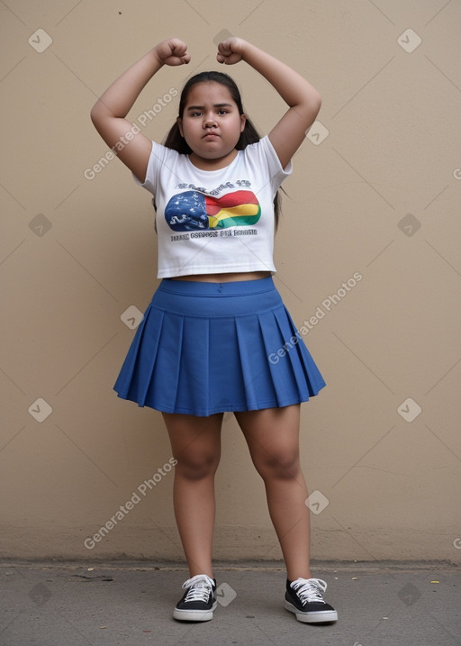 Bolivian teenager girl 